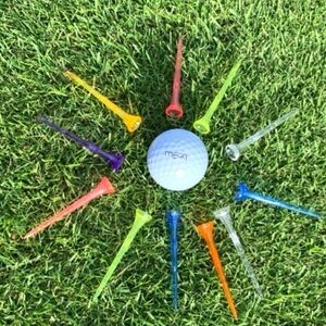 15pc. Golf Tee Ball Pegs Colorful, Durable, Unbreakable NWT 68mm Professional